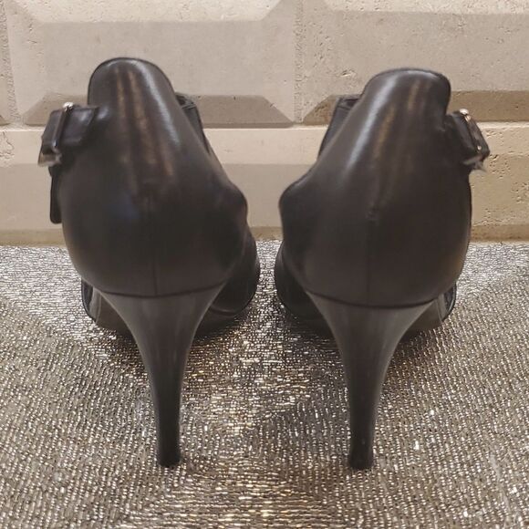 DONALD J PLINER Black Sandals Heels - Size 7‎ - Picture 8 of 11